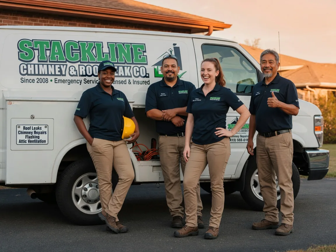 Chimney flashing repair company in Stephens City, VA